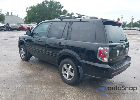 2007 Honda Pilot Ex-L from USA, damaged, VIN 5FNYF28577B028130